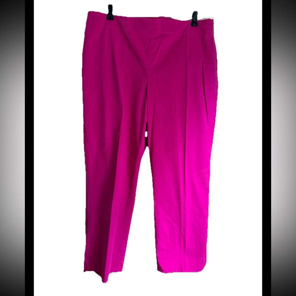 TALBOTS Women’s Hot Pink Slacks Preppy  SZ  16